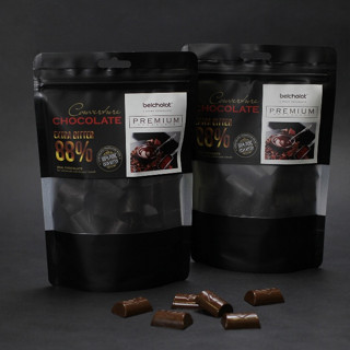 Socola Đen Đắng Belcholat 88% - Extra Bitter Couverture Chocolate Belcholat 88% Bag Túi 150g/270g