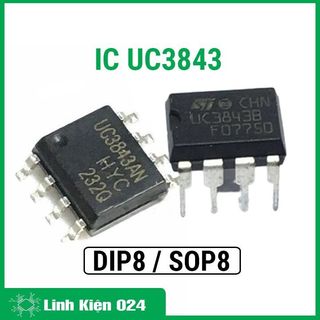 IC điều khiển UC3843 SOP-8 chân dán