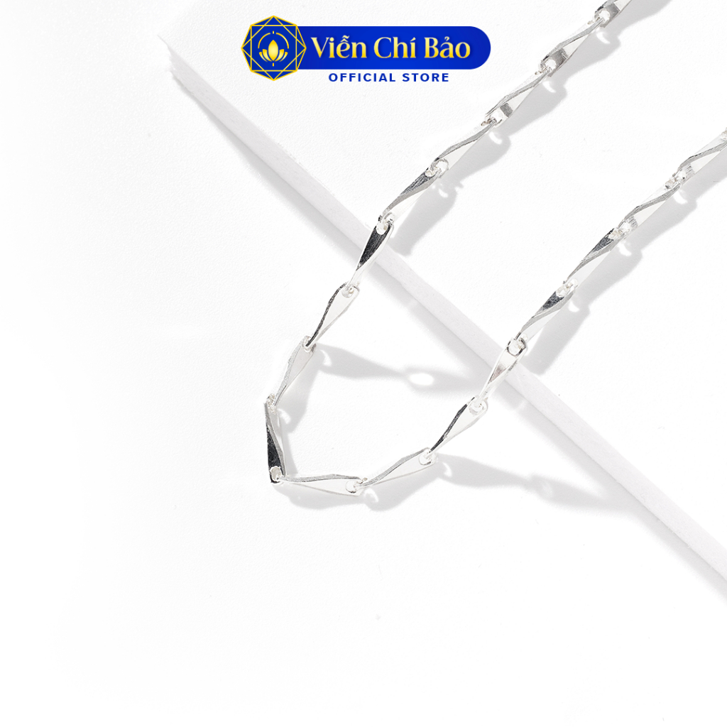 Dây chuyền bạc nữ mưa to chất liệu bạc 925 thời trang phụ kiện trang sức nữ Viễn Chí Bảo D400346