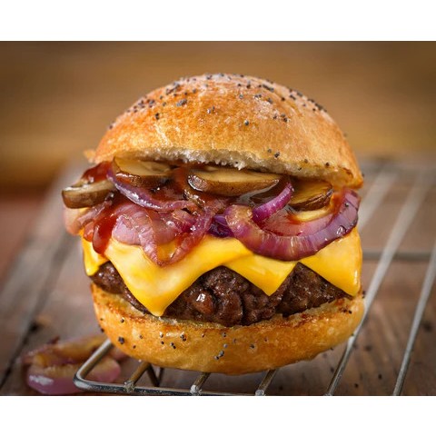 Phomai lát Emborg Slide Burger miếng vuông kẹp bánh mỳ, làm sốt phomai  - gói 1.033kg