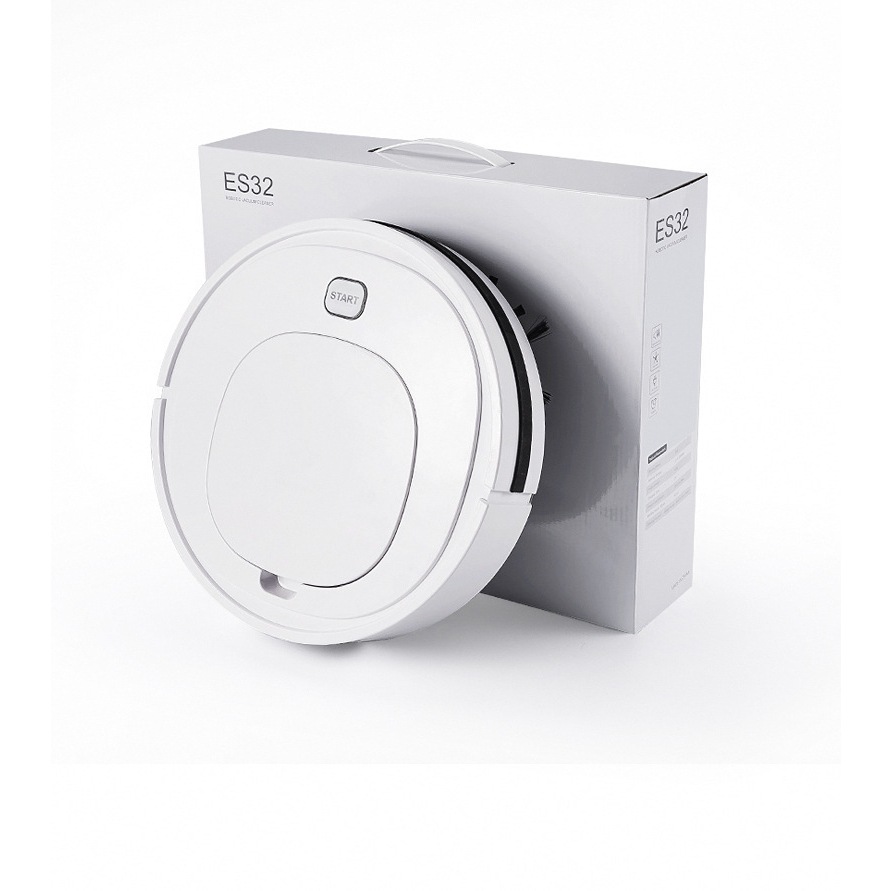 ROBOT Hút Bụi ES32, Robot Hút Bụi Thông Minh,Tự Động Phát Hiện Khi Gặp Các Vật Cản , Robot hút bụi thông minh 3 in 1