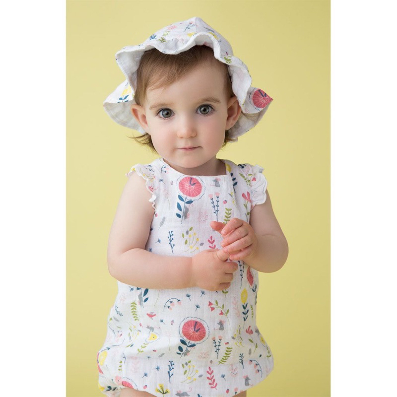 Vải Xô Linen pha tưng in hoa nhí, Chất vải đanh nhẹ. Sợi vải chắc lắm nhe, ko bị nhão