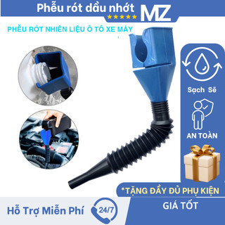 Phễu Lọc Nhiên Liệu Bằng ABS Có Thể Gập Lại  Cho Xe Hơi / Xe Máy Tiện Dụng