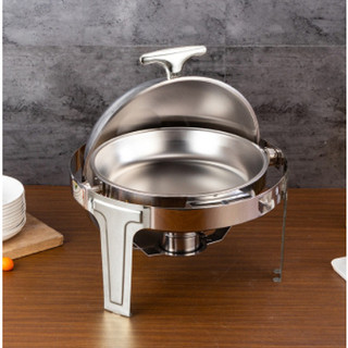 Nồi Hâm buffe Tròn inox 304 [ hàng dầy ]