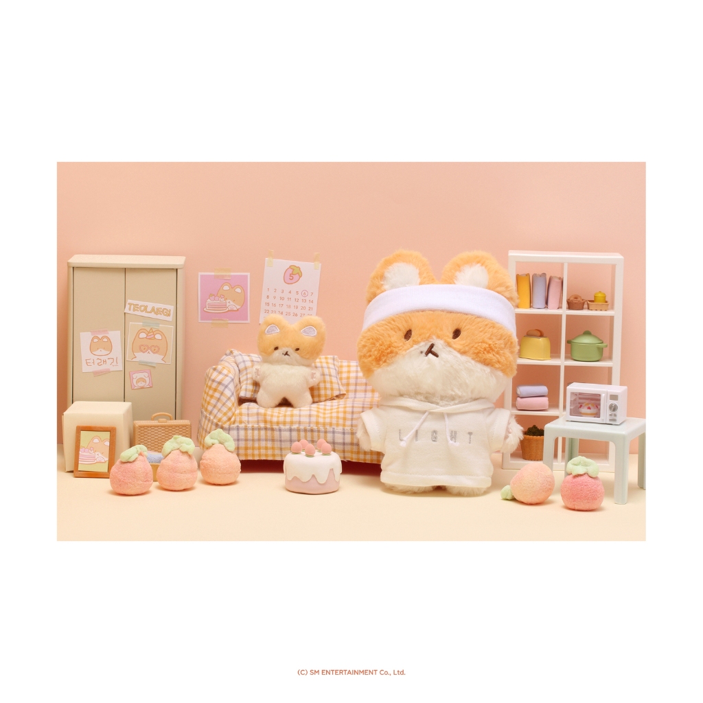 EXO - Thú bông TEO-LAE-GI 20CM & Thẻ AR giọng nói - TEOLAEGI ZIPDURI