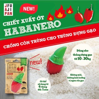 Thạch ớt chống mọt gạo Welco 25g Nhật Bản (MẪU MỚI)