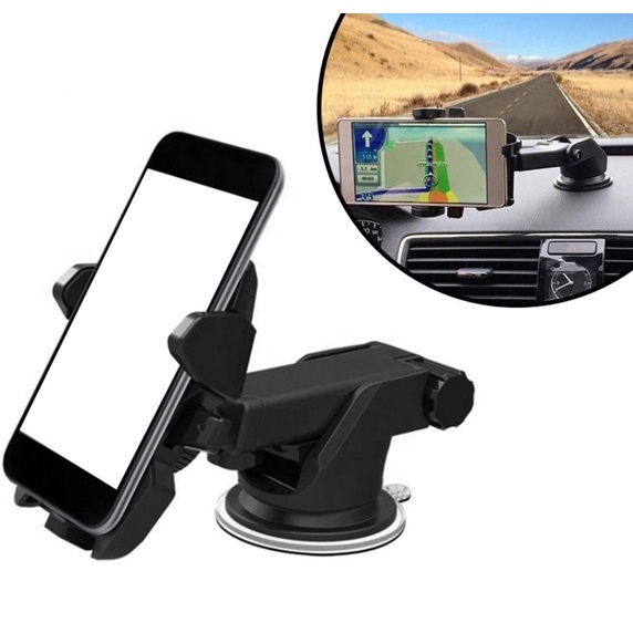 Giá Đỡ Điện Thoại Xe Hơi, Giá Đỡ Điện Thoại Đế Hút Chân Không LM-703