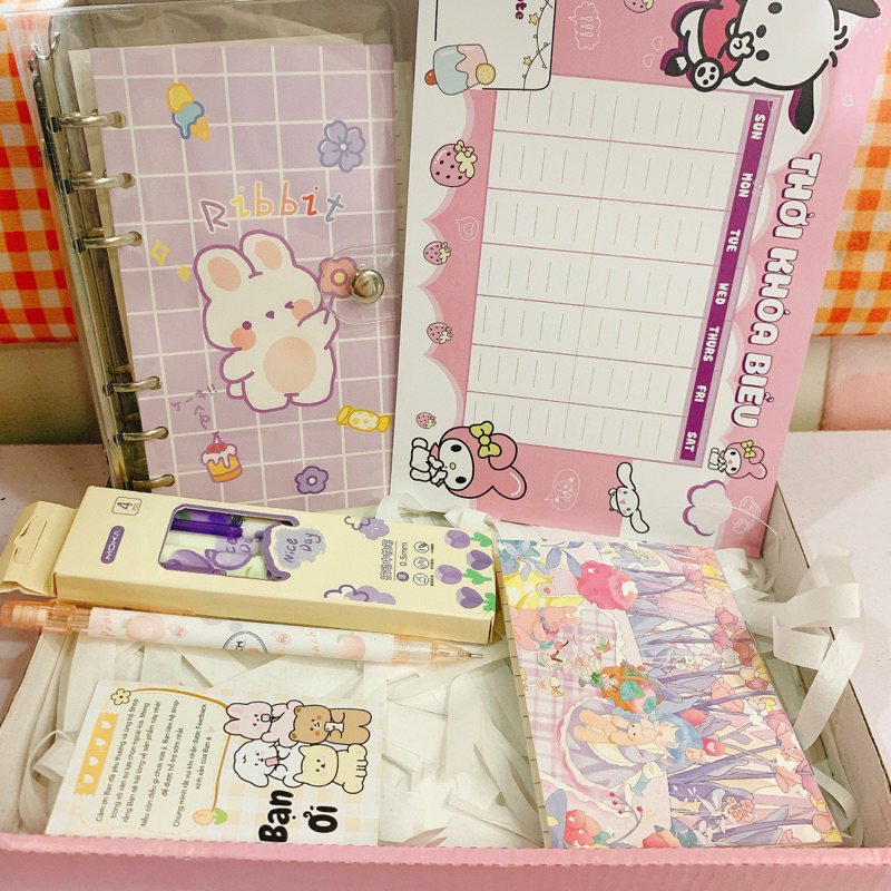 Set đồ dùng học tập cho nam và nữ  🌿