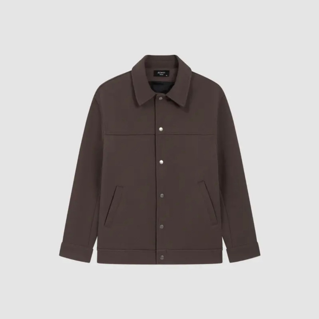 Áo khoác, áo khoác dạ ép cao cấp cúc bấm roway cao cấp cho nam