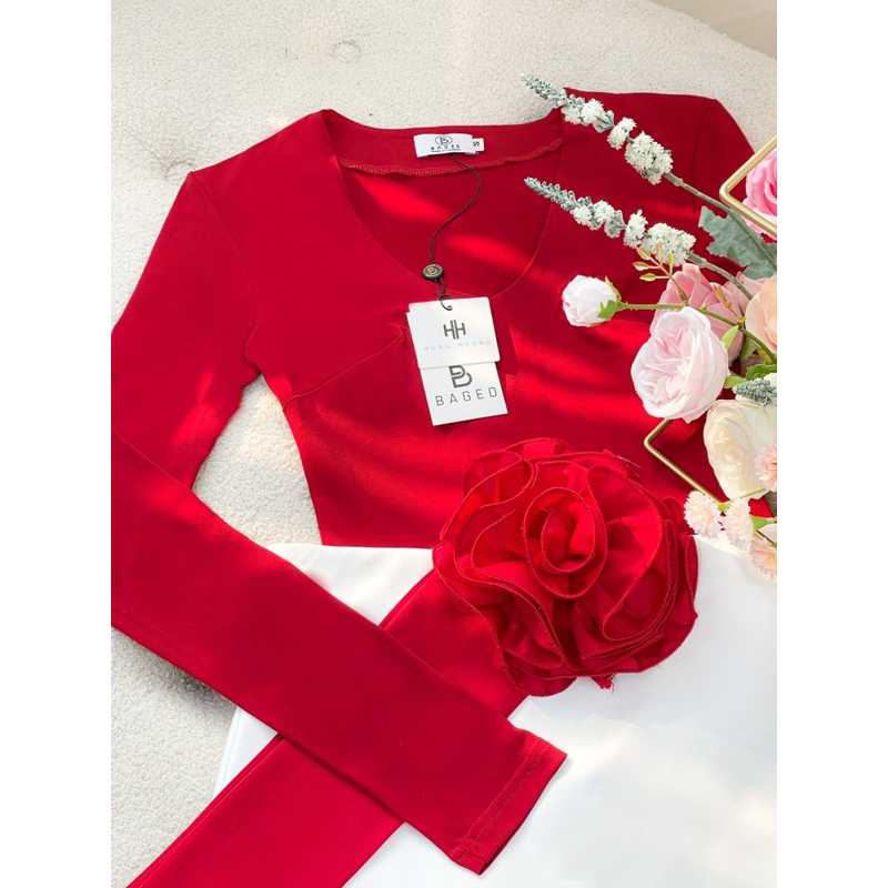 Set Áo Thun Thắt Nơ Eo Chân Váy Ngắn TKCC BAGEO