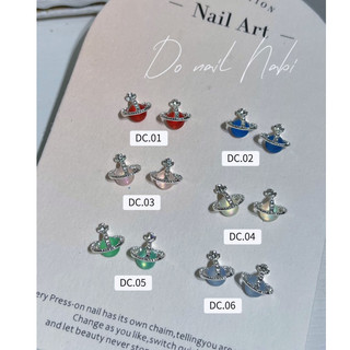 Charm địa cầu màu ngọc trai