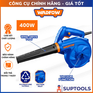 Máy thổi bụi 400w wadfow wab15401 tốc độ thổi tối đa 3.0m³/phút kèm 1 ống thối