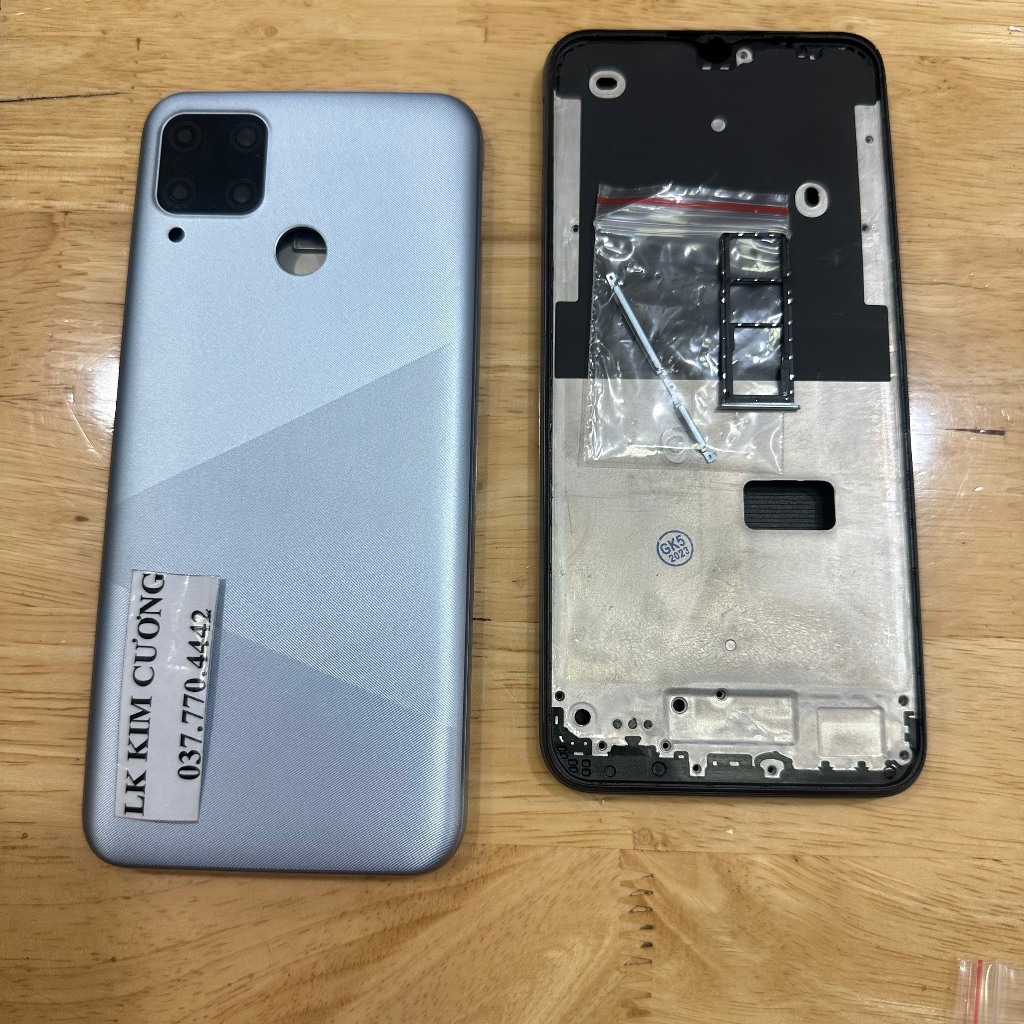 Bộ vỏ thay thế realme c15