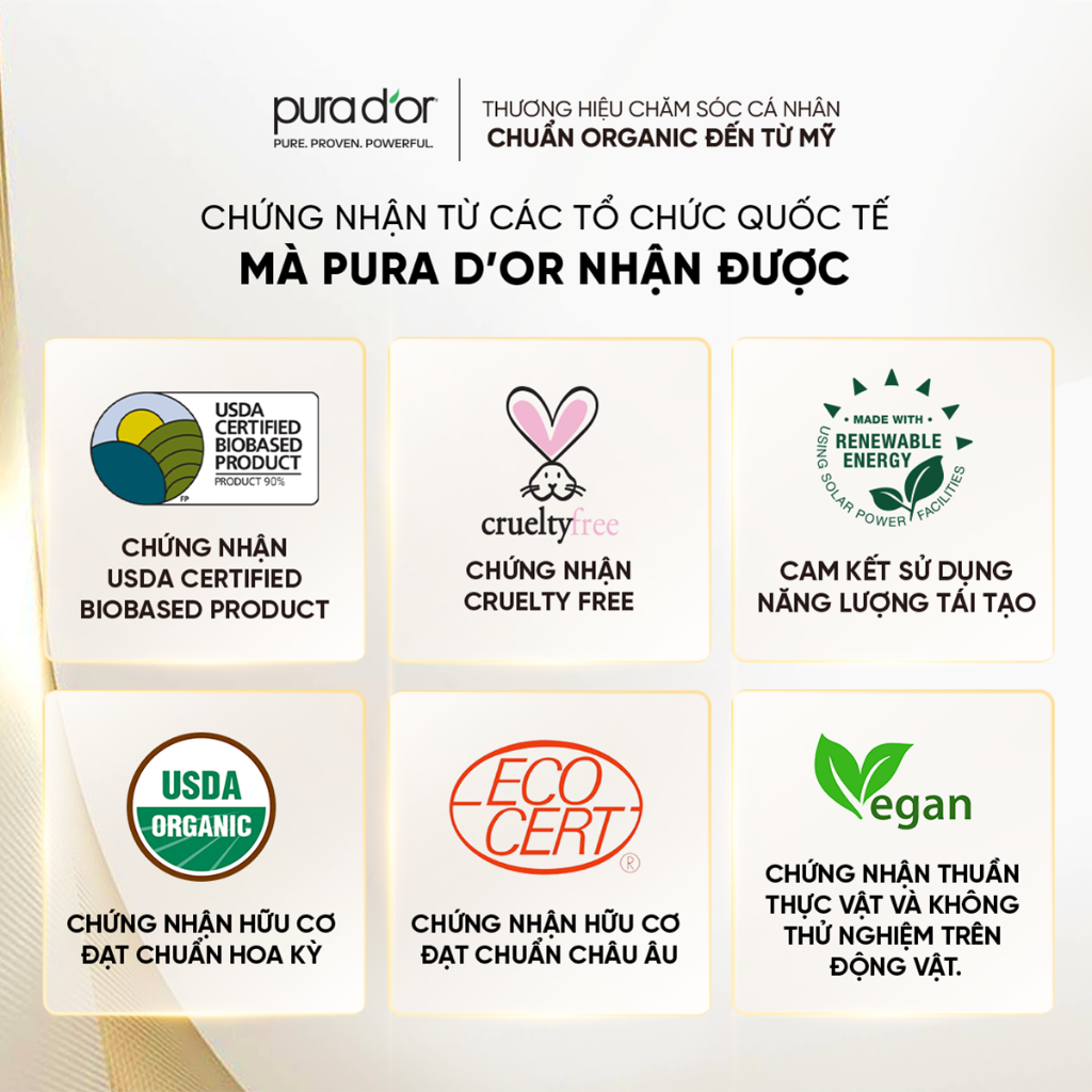 Serum Vitamin C Chống Lão Hóa 20% 118ml PURA DOR