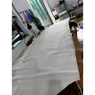 Da bò vân cá sấu mộc