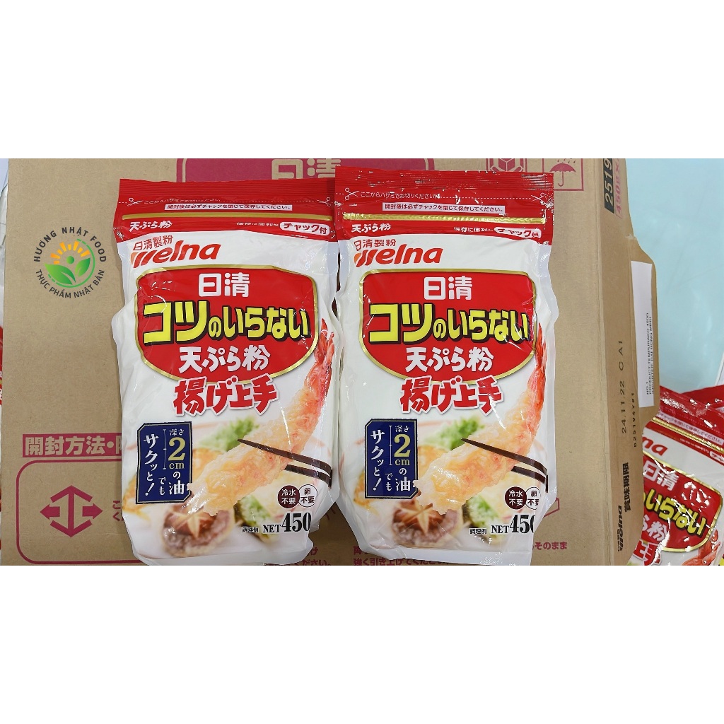 Bột Chiên Giòn TEMPURA  Nhật Bản 450G Chất Lượng Ngon