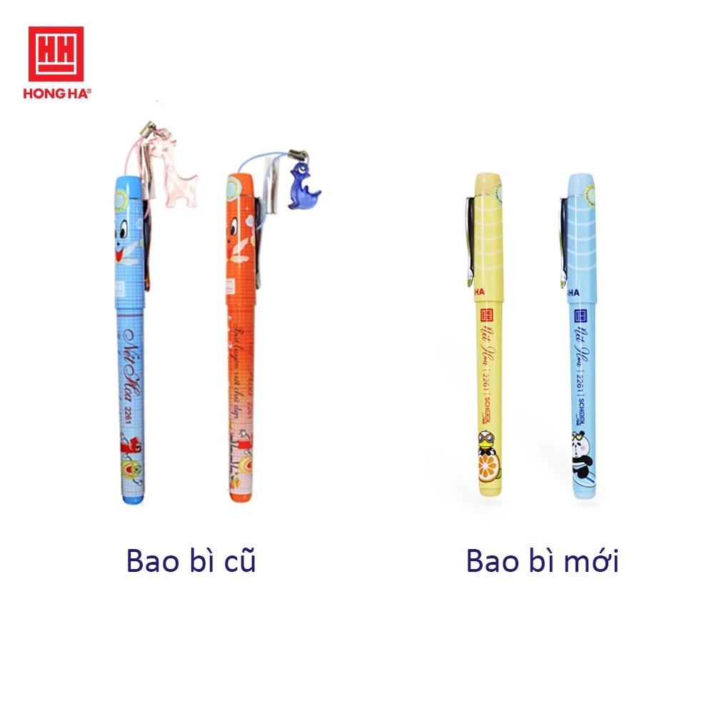Bút máy nét hoa Hồng hà 2261