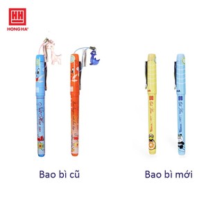 Bút máy nét hoa Hồng Hà 2261, Dùng cắm ống mực (3.4mm).