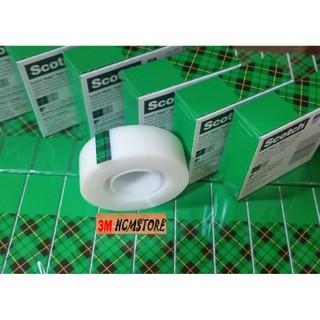 3M SCOTCH 810 3/4 inch dài 33 met BĂNG KEO KỲ DIỆU MAGIC TAPE dán che vết rách không để lại dấu băng keo ma thuật