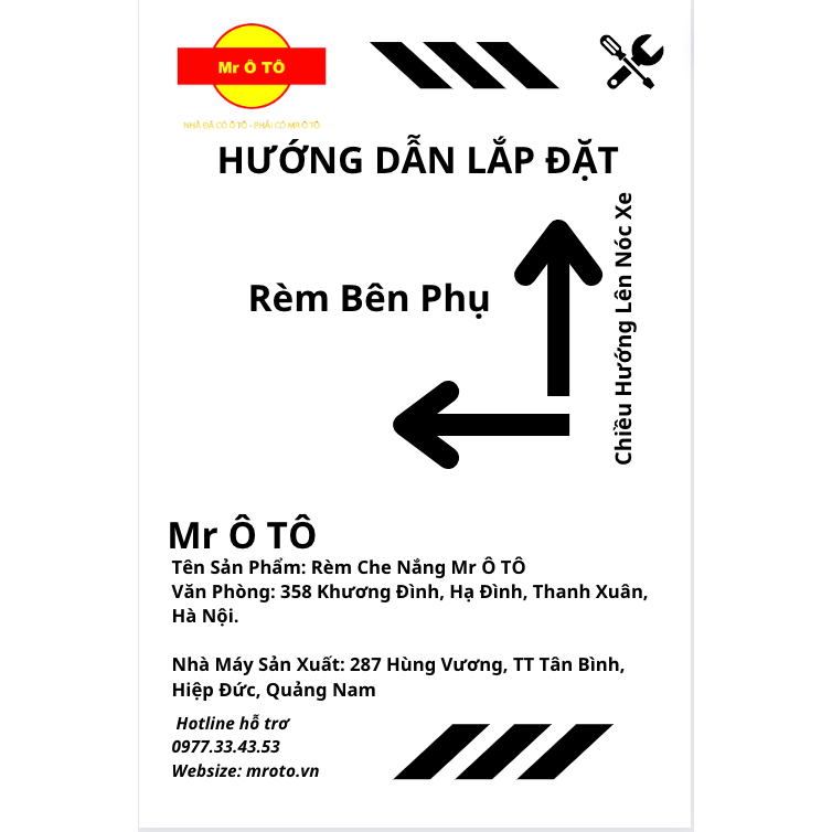 RÈM  CHE NẮNG KÍNH SAU/KÍNH HẬU CHO XE Ô TÔ HÀNG LOẠI 1 MR Ô TÔ