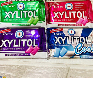 Kẹo Gum Không Đường LOTTE XYLITOL Vỉ