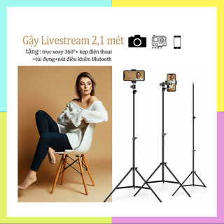 Cây Livestream, Quay TikTok, Giá Đỡ Điện thoại Chụp Hình, Chụp Ảnh