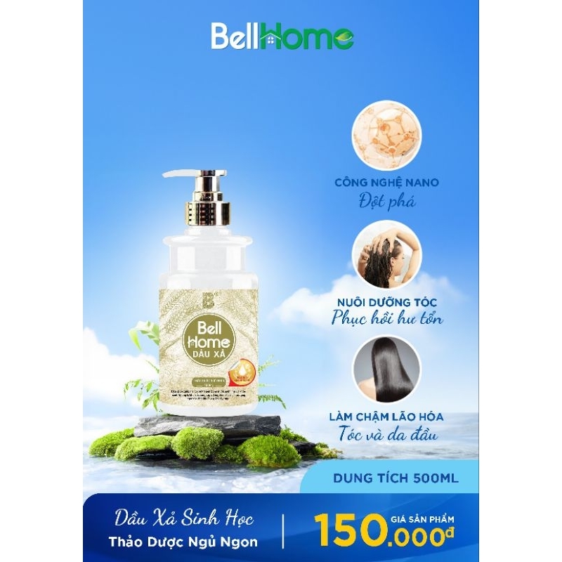 Dầu xả sinh học thảo dược BELL HOME