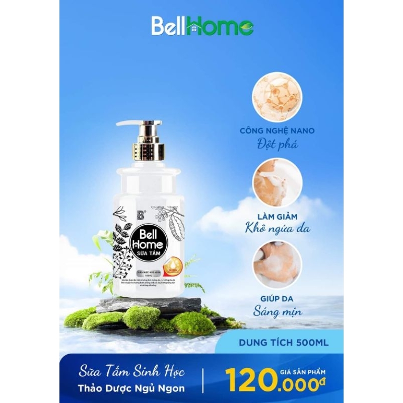 Sữa tắm sinh học ngủ ngon BELL HOME