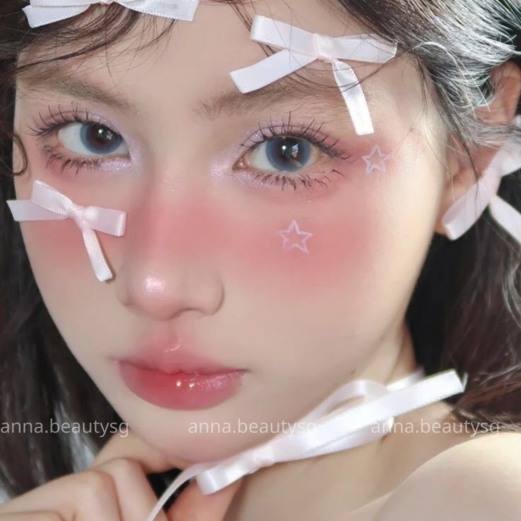 Nơ đính mặt, ruy băng hình nơ phụ kiện trang điểm tái sử dụng được nhiều lần