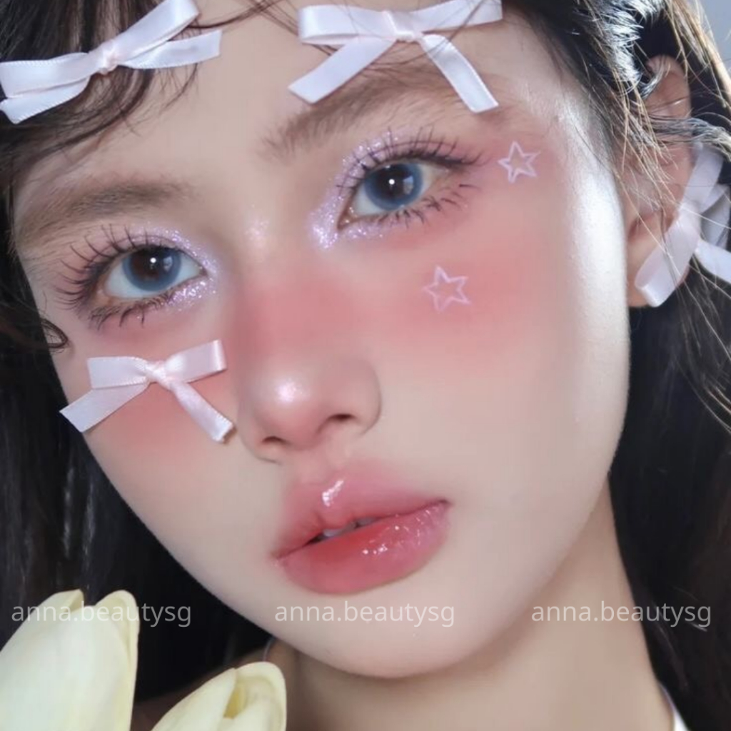 Nơ đính mặt, ruy băng hình nơ phụ kiện trang điểm tái sử dụng được nhiều lần