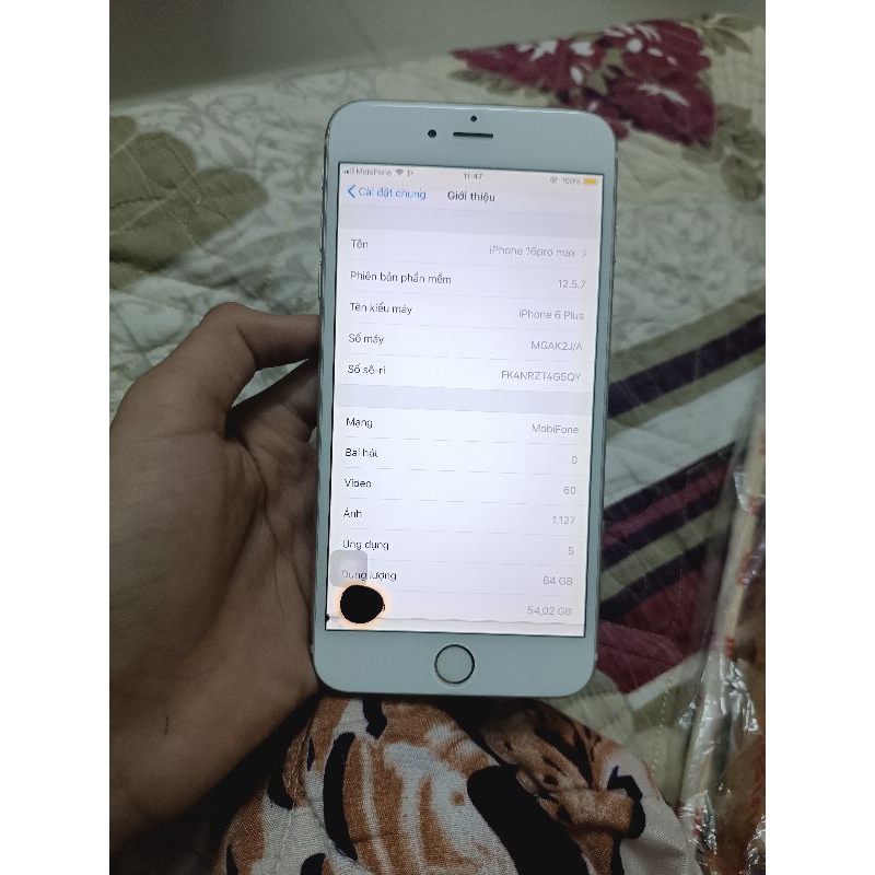 ĐT chơi game xem pin nghe gọi lướt web 6g