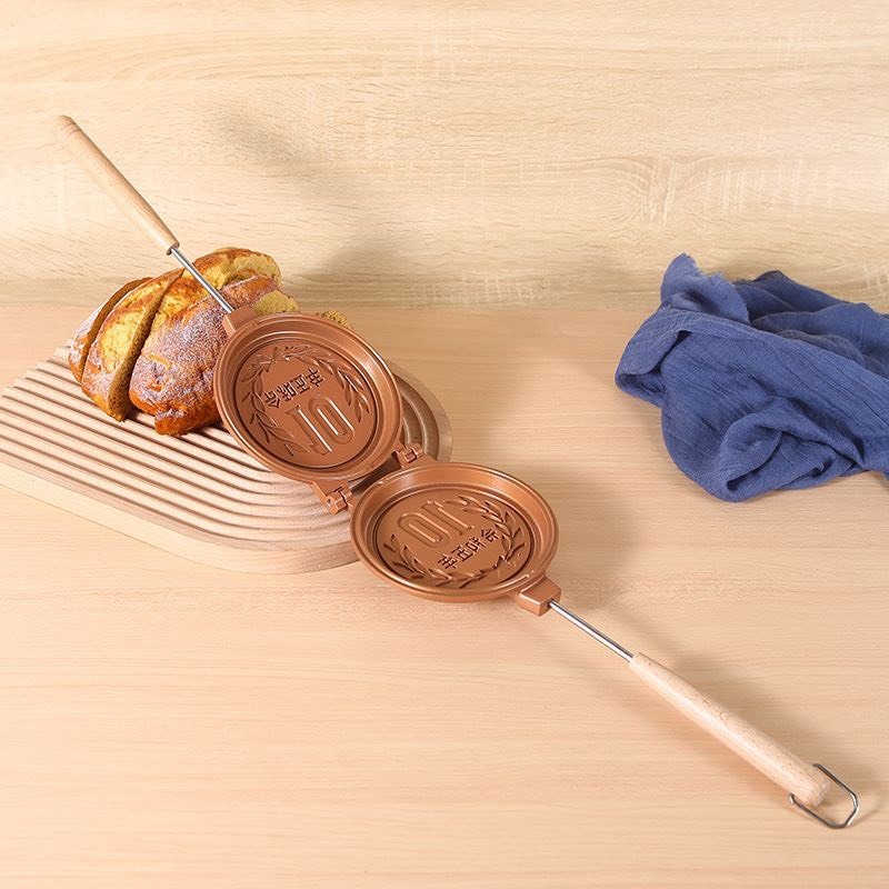 ❣️FREESHIP❣️ Khuôn bánh đồng xu 10 won hot hit làm bánh cực dễ tại nhà hàng loại 1. Chảo Làm Bánh Đồng Tiền Siêu Hót