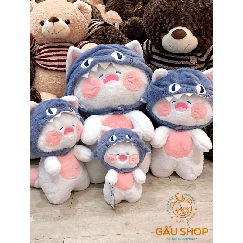 Gấu bông ❤️ Mèo DuDu ❤️ Mèo bông du du nón cá hàng nhập cao cấp bông mịn siêu dễ thương !! FREE GÓI QUÀ