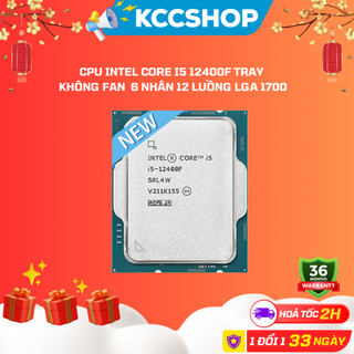 CPU Intel Core i5 10400F 12400F 12400 13400F 13400 Tray Bh 36TH