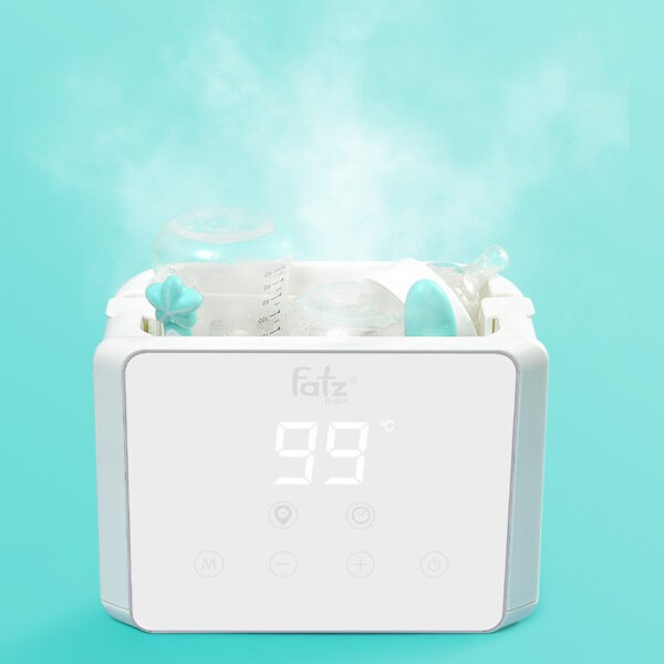 Máy hâm sữa tiệt trùng điện tử Duo 3 Fatzbaby FB3093VN ,daytayshopvn