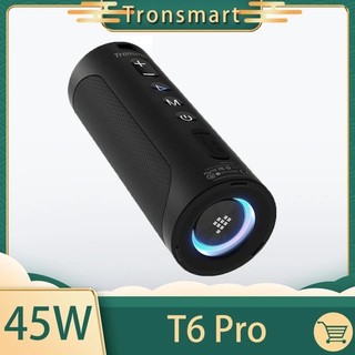 [Mã ELCE5T giảm 6% đơn 5000K] Loa Bluetooth Tronsmart T6 Pro 45W Chống nước IPX6 Ghép nối 2 loa - Hàng chính hãng