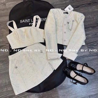 Set dạ tweed cao cấp