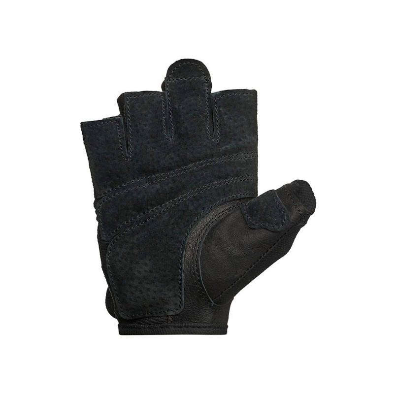 Găng tay nữ tập gym Harbinger size M lòng tay = da thật