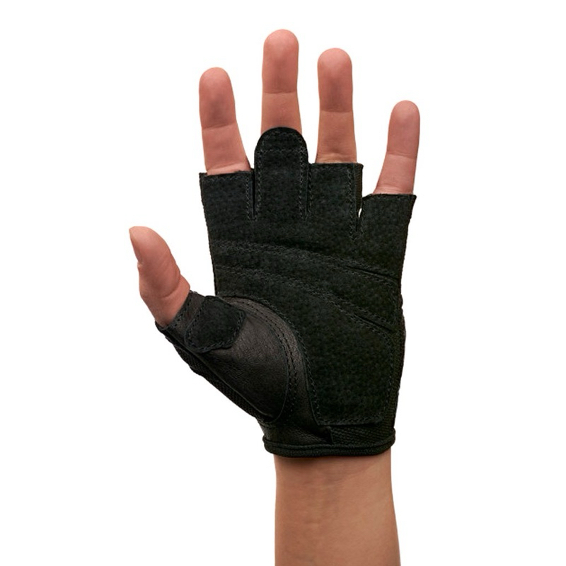 Găng tay nữ tập gym Harbinger size M lòng tay = da thật