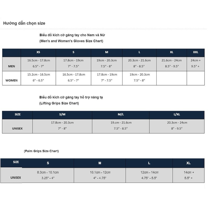 Găng tay nữ tập gym Harbinger size M lòng tay = da thật