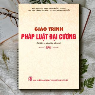 Sách - Giáo trình pháp luật đại cương
