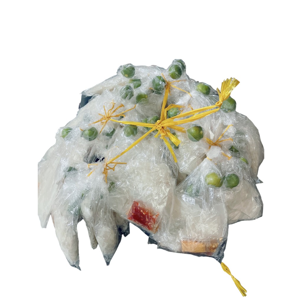 Bánh tráng dẻo muối sate - 1 xâu