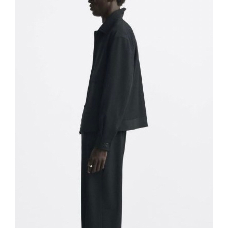 Áo khoác nam màu đen Zara authentic LIMITED EDITION size M
