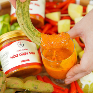 Sốt muối chấm siêu cay Thích Cay chấm bánh tráng, hải sản, thịt luộc,.. Muối chấm Hoả Diệm Sơn