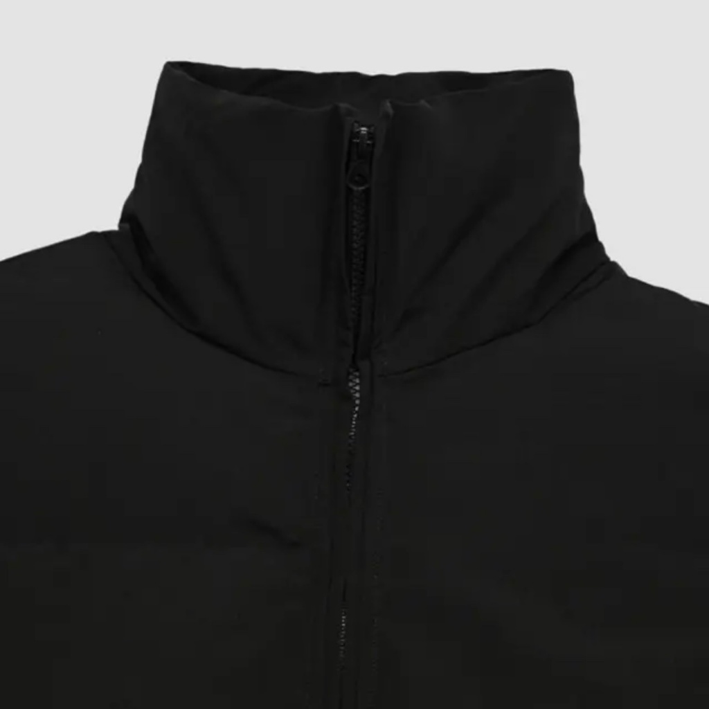 Áo khoác phao jacket basic godmother cao cấp dáng lửng boxy nam nữ