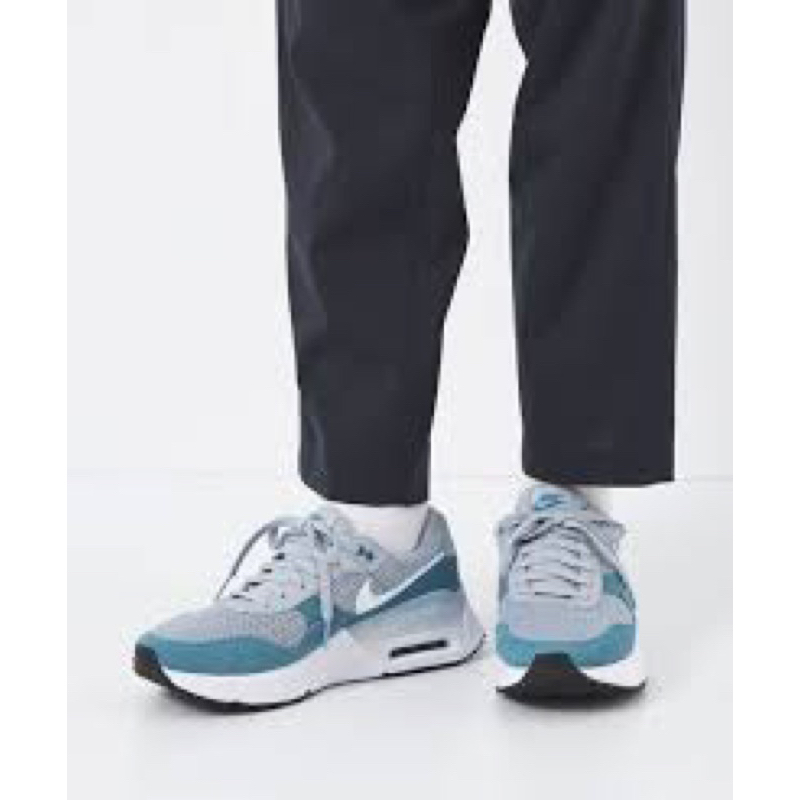 Giầy thể thao nam Ni.ke Air Max Systm Woft Grey Aqua Blue DM9537 006 Authentic Nhật bản