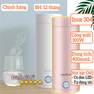 Bình đun nước siêu tốc mini, bình giữ nhiệt mini đa năng-Xiên Nướng Inox