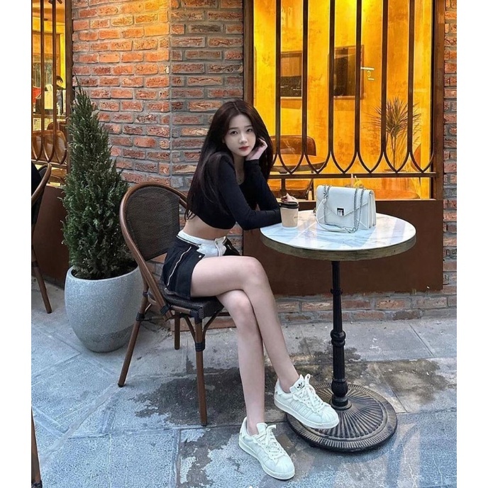 Giày_Adidas Superstar Kem Hồng, Giày thể thao _Adidas Sò Trắng bản Classic mới 2023 Full Box Bill
