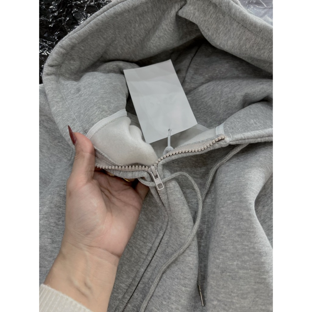 Áo Hoodie Sọc Tay Nam Nữ Unisex Dáng Rộng Hình Thom Bigsize