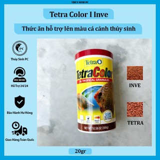 Thức ăn hỗ trợ tăng màu cá cảnh Inve I Tetra Color